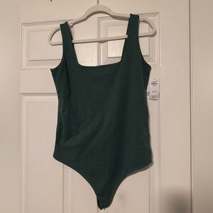 Green Abercrombie & Fitch Bodysuit NWT